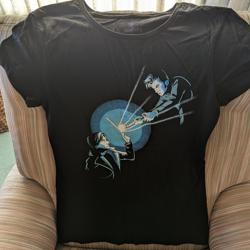 Doctor Who/Harry Potter mash-up t-shirt